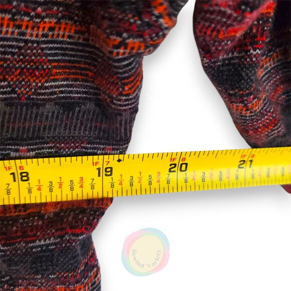 Woolrich Sweater Jacket Womens M Southwestern Aztec Print Shacket Vintage Style - Picture 10 of 11